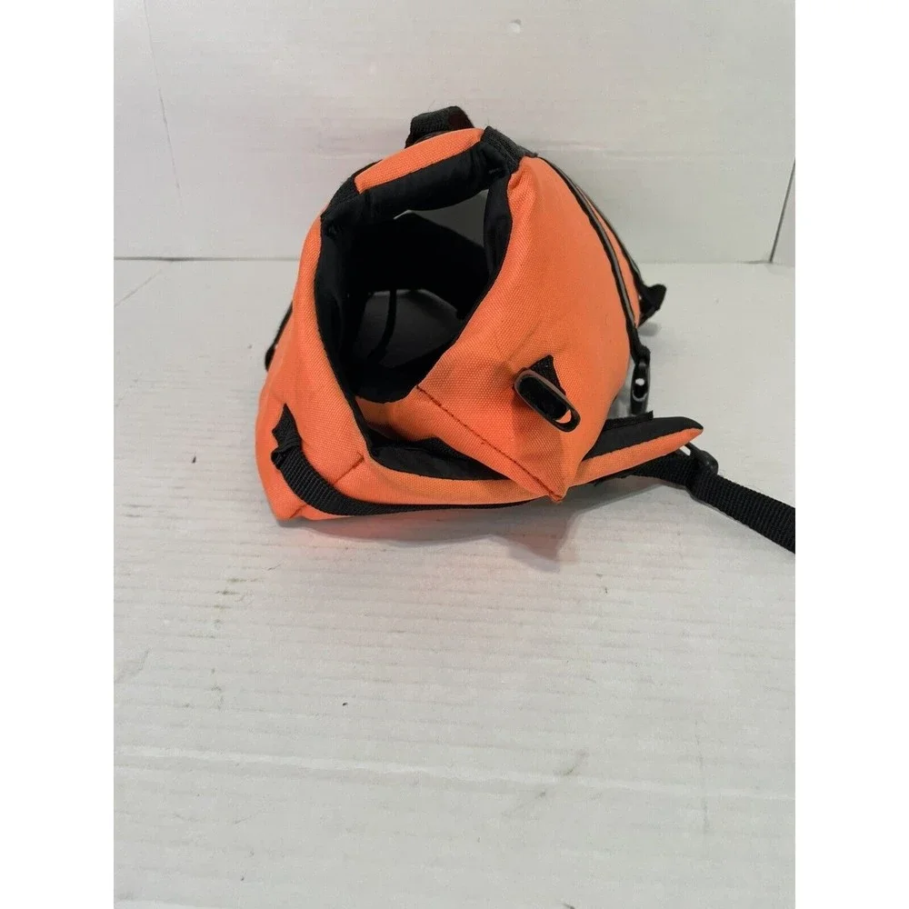 Outward Hound Pet Gear Life Jacket, Orange, Medium Adjustable